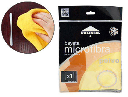 Bayeta microfibra polvo 36x36cm.